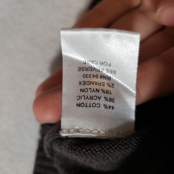 Take out cardigan womens 3/4 sleeves v neck button up cropped sweater ca… - Picture 6 of 9